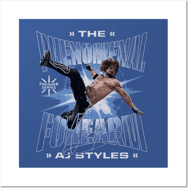 A.J. Styles Phenomenal Forearm Wall Art by MunMun_Design